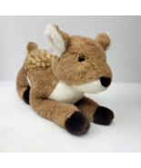 Vintage IKEA Deer Fawn Plush Brown White Spots Stuffed Animal S. Korea 21&quot; - $29.99