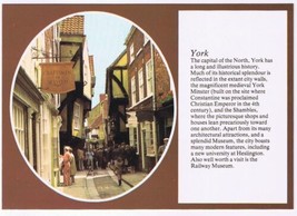 Postcard York England UK Multi View - £2.33 GBP