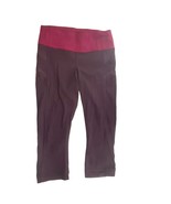 Lululemon Align Crop Maroon and Pink Leggings Women Size 4 Zip Pocket - €20,05 EUR