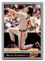 1992 Leaf #343 Brady Anderson NM Near Mint Orioles ID:60961 - $1.67