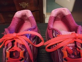 Brooks Ghost 8 Womens Running Shoes 8 1/2 Medium Purple Orange 1201931B580 Clean - £21.69 GBP