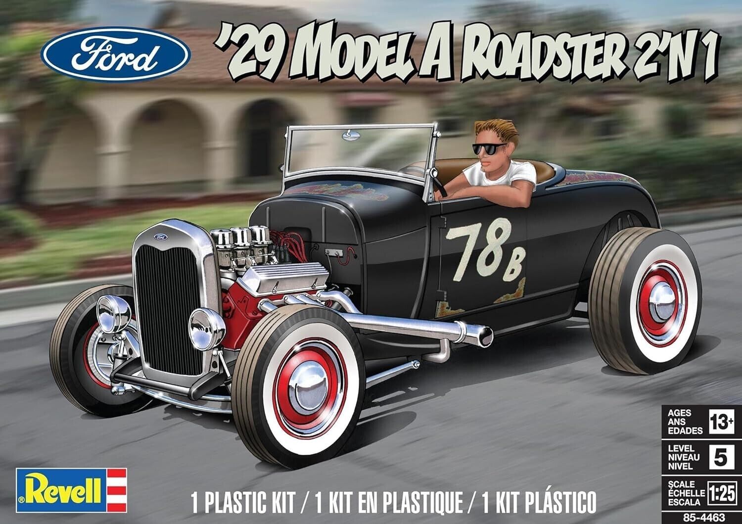 Revell Model A Roadster 1:25 Scale 149-Piece Skill Level 5 Model Car - $34.60