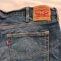 Levi's 541 Straight Denim Jeans Women's Size 46X29 Blue High Rise Cotton Blend image 6