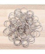 10 Stainless Steel Jump Rings Silver Split Rings 14mm 19 Gauge Open Find... - $138.71 MXN