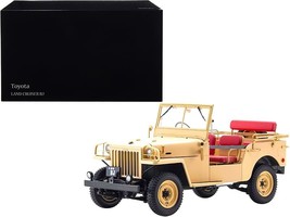 Toyota Land Cruiser BJ RHD (Right Hand Drive) Beige 1/18 Diecast Model Car by Ky - €140,46 EUR