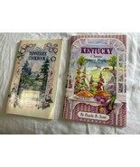 Vintage Tennessee Kentucky Southern Cookbooks Pearlie B. Scott Paperback... - $19.79