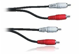 RadioShack Stereo Audio Cable - 36Ft - 2 Phono Plugs To 2 Phono Plugs - ... - £13.20 GBP