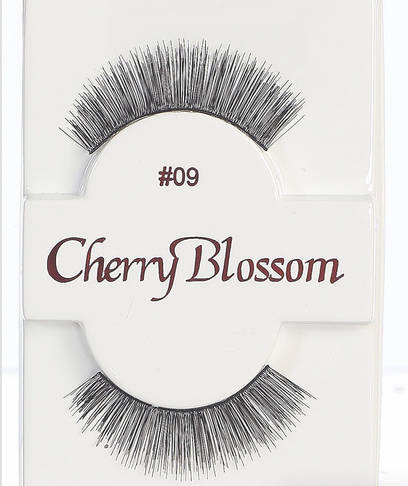 CHERRY BLOSSOM EYELASHES MODEL# 09 -100% HUMAN HAIR BLACK 1 PAIR PER PACK - £1.50 GBP - £16.75 GBP