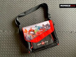 Disney Infinity Play Zone Shoulder Strap Carrying Storage Case Bag Roll Out Mat - £23.48 GBP