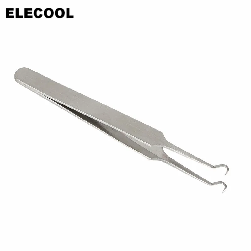 E blemish pimple extractor remover needles bend curved blackhead acne clip tweezer face thumb200