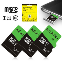 3Pcs 32Gb Micro Sd Tf Card Sdhc Class 10 Flash Memory Card Storage+ Free Adapter - £23.59 GBP