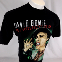 VTG 1995 David Bowie The Hearts Filthy Lesson Outside Tour Men Black Sz XL - £228.69 GBP