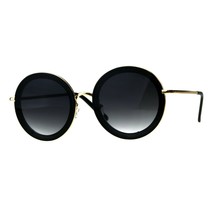 Women&#39;s Stylish Sunglasses Double Frame Round Fashion Shades UV400 - £14.28 GBP+