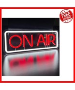 Stylish On Air LED Neon Lights for Podcasts &amp; Live Streams - 5.71&quot; x 16.73&quot; - $45.53