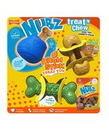 Nylabone Dog Toys 3-Count NUBZ Treat N' Chew Variety Pack Drumstick Pean... - $892.58 MXN Nylabone Dog Toys 3-Count NUBZ Treat N' Chew Variety Pack Drumstick Pean... - $892.58 MXN