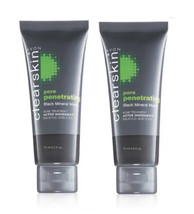 2 Avon Clearskin Pore Penetrating Black Mineral Mask Acne Treatment ~ New Sealed - £18.08 GBP