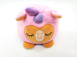 Sound &amp; Light Rainbow Dreams Unicorn Pink Purple Reversible Plush Toy B308 - £7.50 GBP