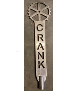 Crank Arm Brewing Beer Tap Handle All Metal Raleigh North Carolina - £31.60 GBP