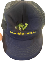 Vtg. 80’s Turtle Wax Snap Back Truckers Hat Embroidered Made In USA  - £26.57 GBP