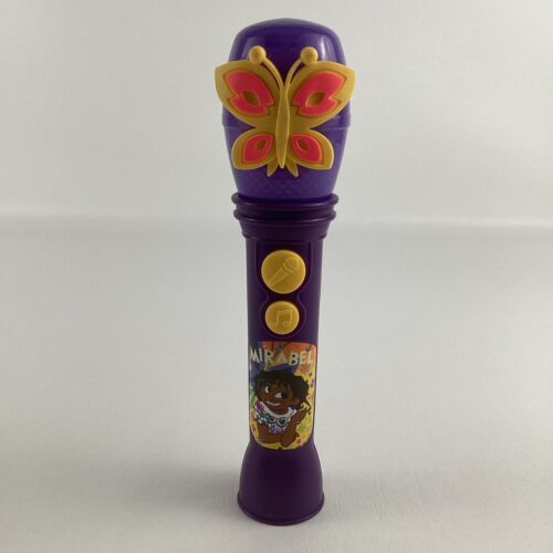 Disney Encanto Movie Musical Microphone Lights Sounds Songs Mirabel Butt... - $14.80