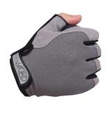 Non Slip Gloves Half Finger Sports Fitness Breathable Silicone Non Slip ... - £14.11 GBP