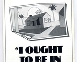 Playbill I Ought To BE In Pictures Ron Leibman Dinah Manoff Joyce Van Pa... - $14.87