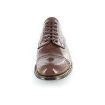 Stacy Adams Biscuit Shoes Classic Cap Toe Madison 00012-02 Brown image 3