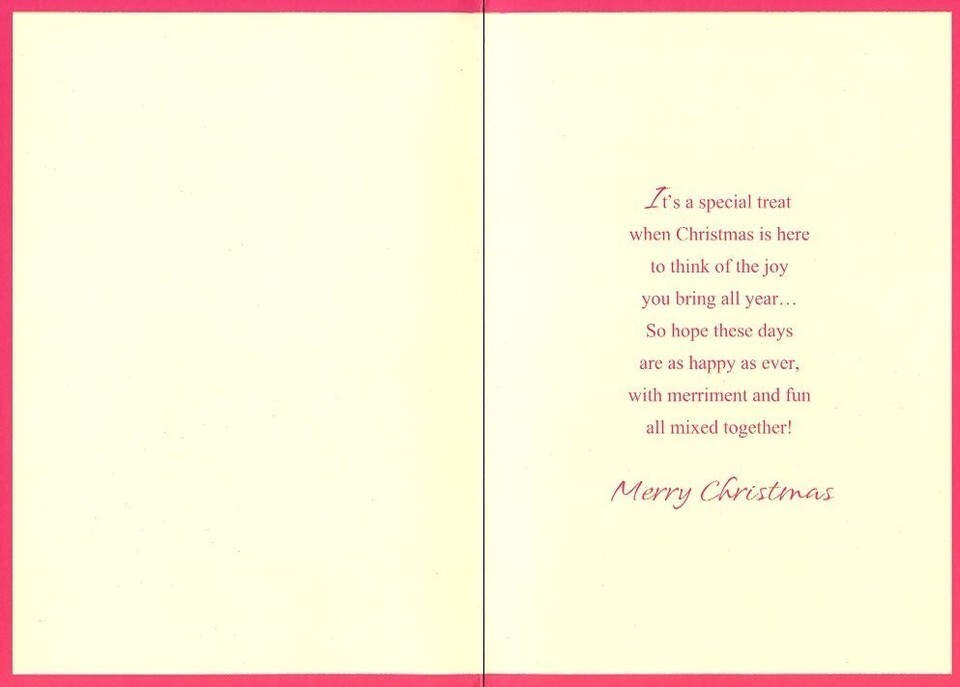 A Christmas Wish For A Wonderful God-Child - Christmas Greeting Card - 52444 Item image 2
