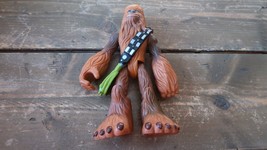 Hasbro 2004 Jedi Force Star Wars 7” Chewbacca Wookie Chewie Toy Action Figure - £9.33 GBP
