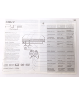 Playstation 2 Console Instruction Manual Insert SCPH-39001 only - €6,64 EUR Playstation 2 Console Instruction Manual Insert SCPH-39001 only - €6,64 EUR