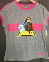 Disney Parks Star Wars Han Solo Women&#39;s T-Shirt Medium New with Tag - £14.30 GBP