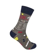 Video Game Master Nintendo Throwback Funny Novelty Crew Socks Funatic - £11.07 GBP