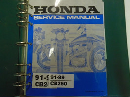 1991 1992 1993 1994 1995 1997 1998 1999 Honda CB250 Service Réparation Manuel - £62.57 GBP