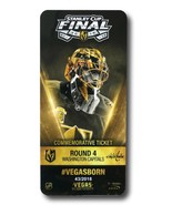 Vegas Golden Knights Commemorative  Stanley Cup vs. Capitals Ticket #D/2... - £48.25 GBP