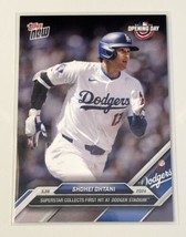 Shohei Ohtani 2024 TOPPS NOW Opening Day Card #9 Los Angeles Dodgers - PR 9558! - £14.72 GBP