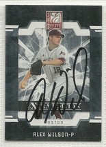 Alex Wilson Signed Autographed Card 2009 Donruss Elite Extra Edition - £7.21 GBP