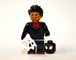 Minifigure Miles Morales Spider-Man Across the Spider-Verse v2 Custom Toy - £3.93 GBP