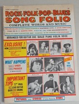 Rock•Folk•Pop•Blues Song Folio Magazine No 5 Spri G 1967 - £23.73 GBP