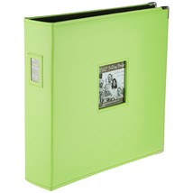 Pioneer Photo Albums T-12JF Bright Green Scrapbook - £37.82 GBP