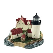 Harbour Lights GOAT ISLAND Lighthouse Maine #222 Vintage 1998 Sculpture - $53.22