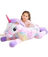 IKASA Giant Unicorn Stuffed Animal Plush Toy,Large Cute Jumbo Soft Toys,... - £66.70 GBP