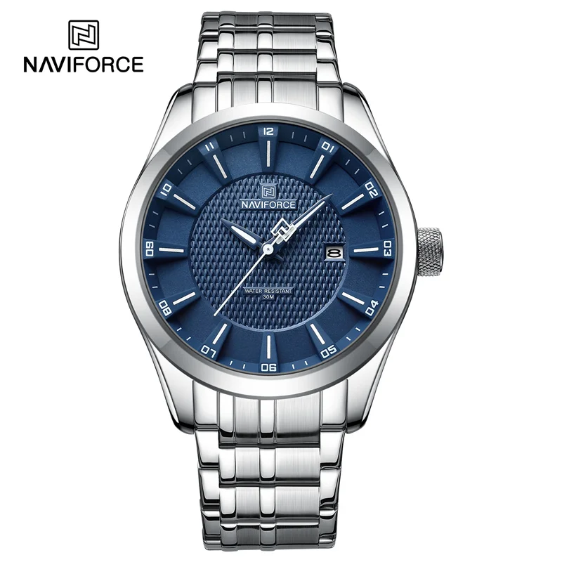  Simple Casual Men&#39;s Watch Waterproof High Quality Male Stainless Steel Band Qua - £26.29 GBP