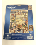 Janlynn Summer Sampler #023-0347 Counted Cross Stitch Kit 2005 - $57.97 CAD