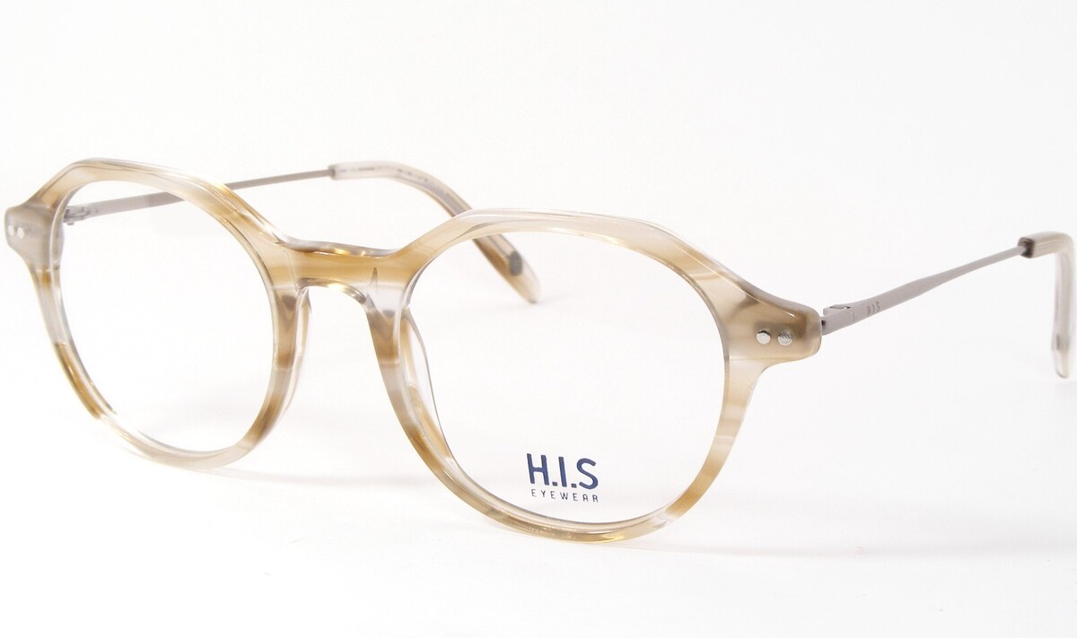 H.I.S Von Mpg Österreich HPL659 003 Brown / Klar Einzigartig Brille His - $95.94