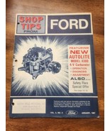 1967 Ford Shop Tips Sales Brochure Booklet Catalog Old Original - £17.03 GBP