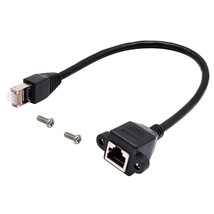 Cat 6 Ethernet Network Cable Rj45 Male To Female Shielded Ethernet Netwo... - $12.99