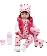CHAREX Reborn Baby Dolls Toddler - Realisitc Reborn Girl 18 inch Doll We... - $1,091.30 MXN