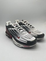 Nike Air Max Plus 3 III University Red White Black DM2573-001 Men&#39;s Size 10.5 - £143.81 GBP