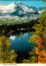 Vtg Postcard Greetings from Colorful Colorado, Bear Lake in Rocky Mountain - £4.90 GBP