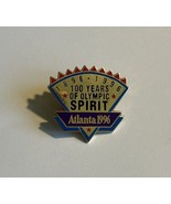 1896 - 1996 100 Years of Olympic Spirit Atlanta 1996 Lapel/hat Pin - €10,12 EUR